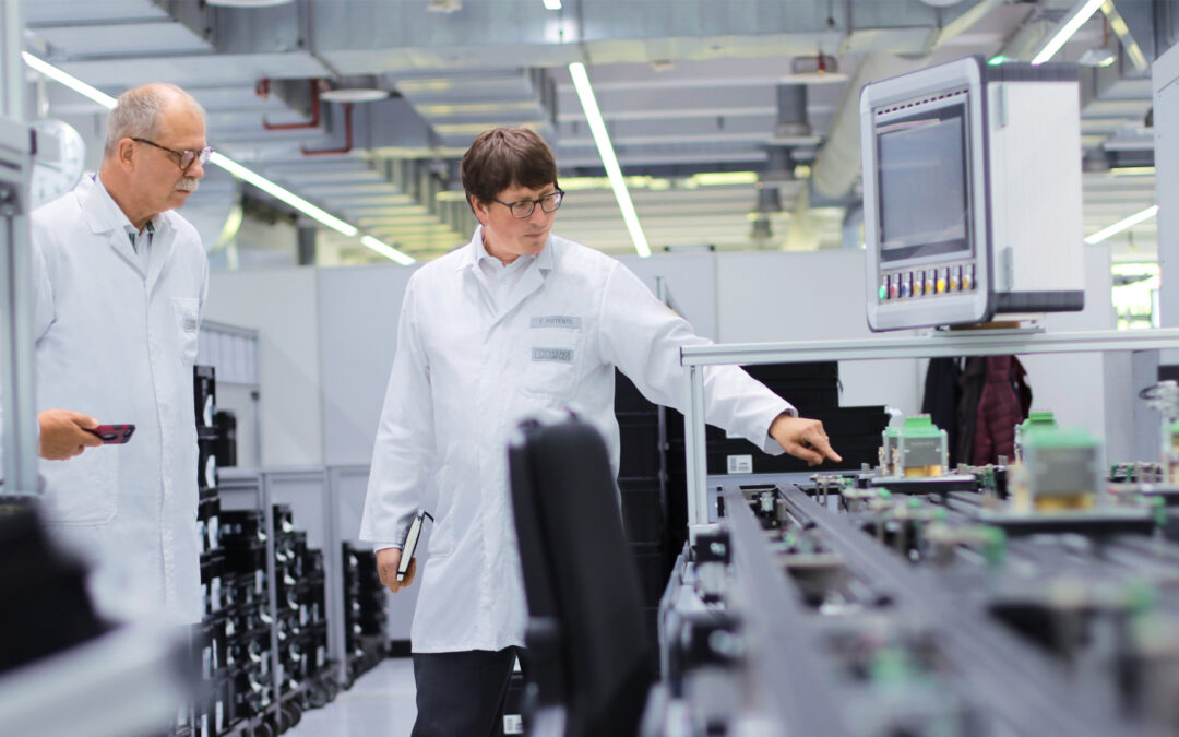 Implementation of Digital Factory at Phoenix Contact German Site Increasing Productivity by More Than 10%