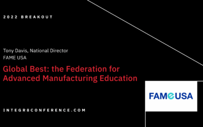 Global Best: The Federation for Advanced Manufacturing Education (FAME) is Taking Shape in Michigan