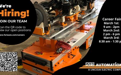 Fori Automation Hosting Three-Day Career Fair for Engineers & More March 1st – 3rd