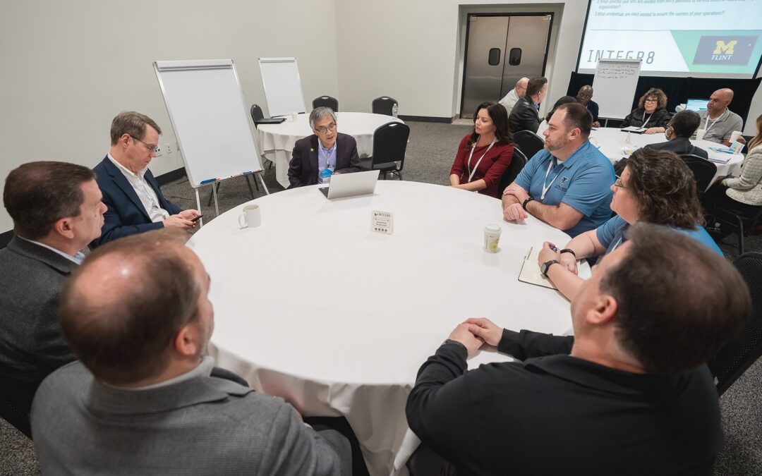 Integr8 2023 Roundtable Recap: UofM-Flint College of Innovation and Technology on Building A Strong Talent Pipeline with Industry and Academic Collaboration