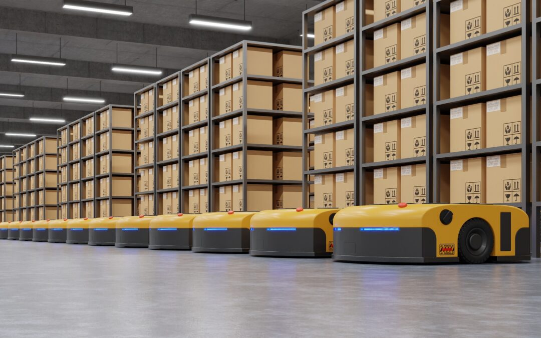 AMRs Communicate With Factory of The Future Using Private 5G Network