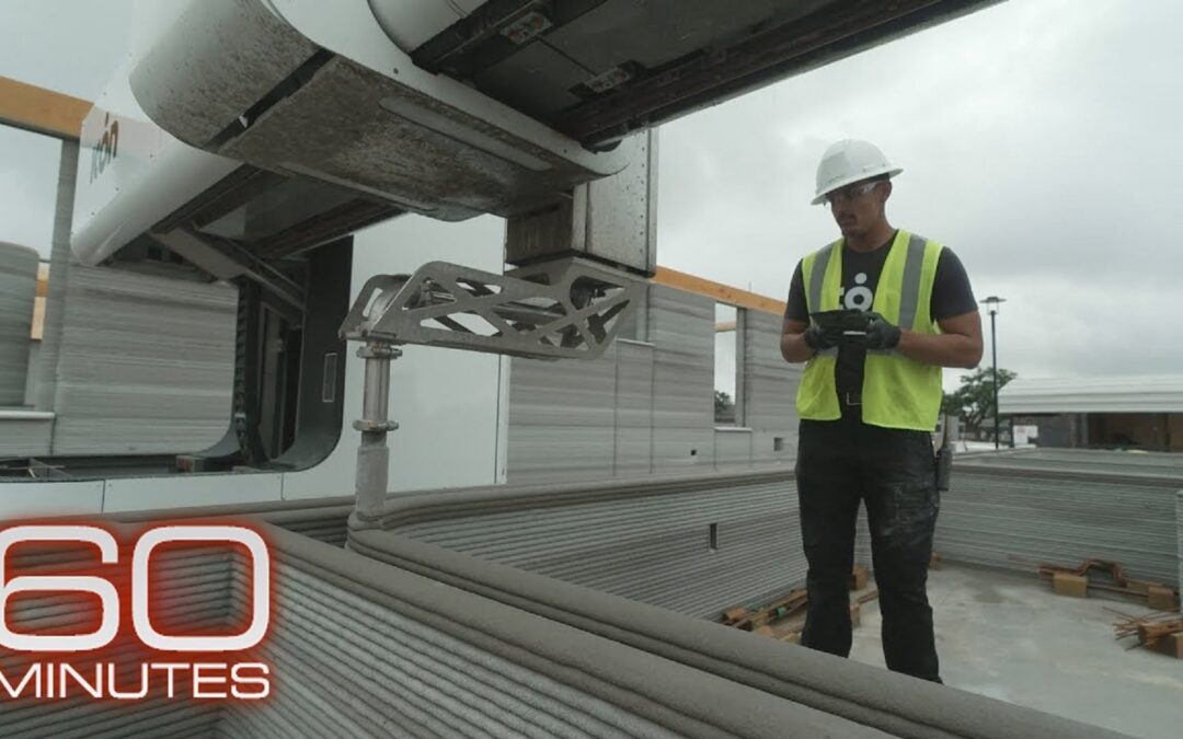 Additively Manufactured Houses Featured on 60 Minutes