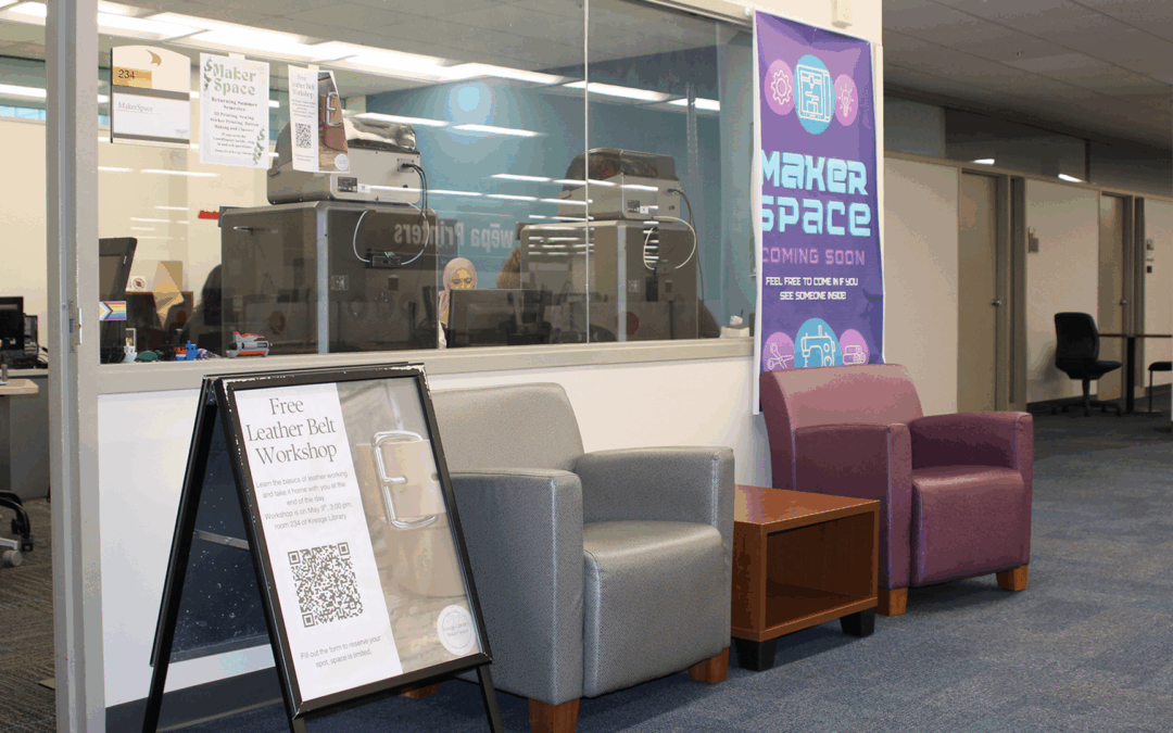 OU’s Makerspace Re-opens with Free Tools and Workshops to Spark Creativity